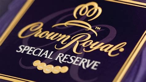 Crown Royal Special Reserve on Packaging Design Served