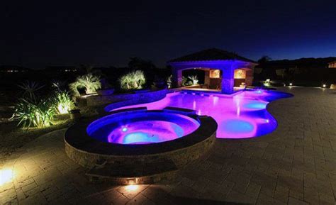 Bright and Inviting Lighting Ideas for Your Pool | Cool pools, Swimming ...