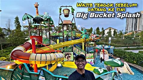 BIG BUCKET SPLASH, Gamuda Luge Gardens, Rawang | FULL REVIEW - YouTube