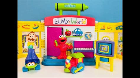 ELMO’S WORLD Sesame Street Rare Toy Playset Opening- - video Dailymotion