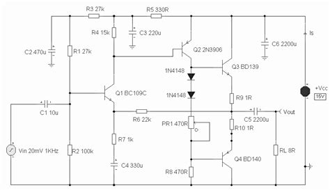 Class AB Audio Power Amplifier 2 Watt