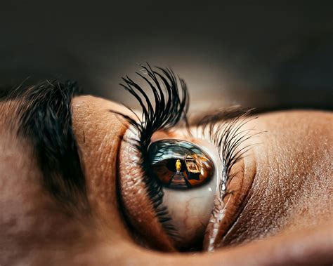 Macro Photography of Eye · Free Stock Photo