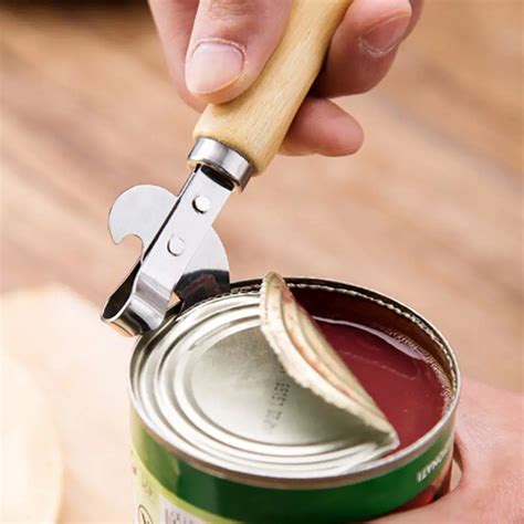 Manual Metal Can Opener Side Cut Stainless Steel Bottle Opener Kitchen ...