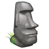 Moai Emoji Png