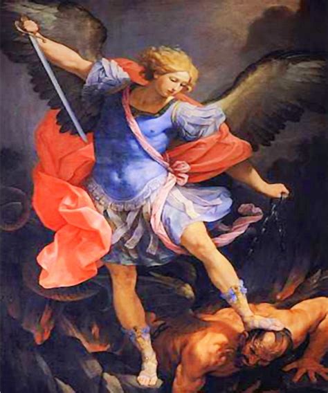 St Michael the Archangel Saint 101 Mixed Media by Guido Reni - Pixels