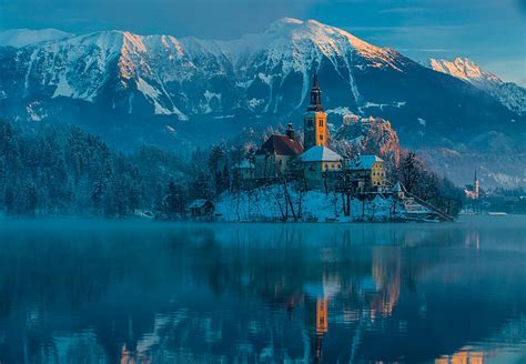 Online crop | HD wallpaper: Lake Bled in Slovenia, 2015 | Wallpaper Flare