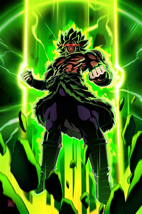 ArtStation - Broly, William Liu | Anime dragon ball super, Dragon ball ...