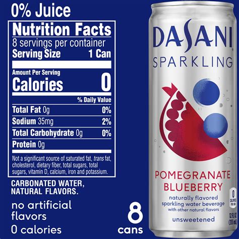 Dasani Sparkling Water Nutrition | Blog Dandk