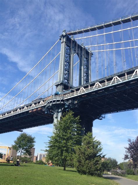 Manhattan Bridge | New york city, Manhattan island, Brooklyn bridge