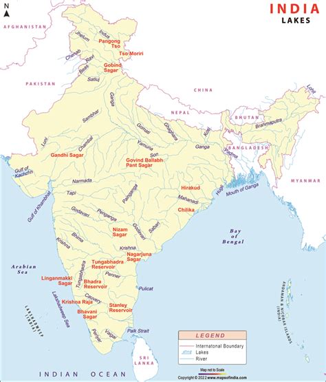 Top 10 Dams In India Map