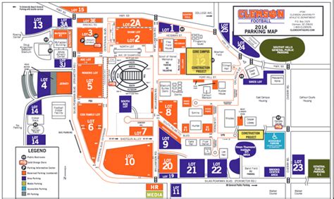 IU Memorial Stadium Parking Map