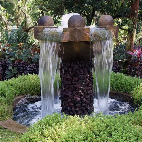 Check out these Solar Water Fountain in garden ideas and bring a ...