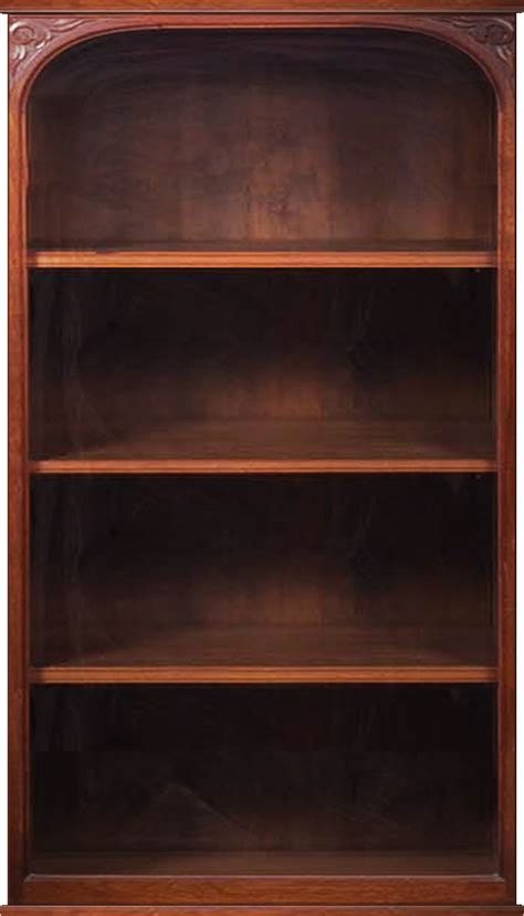 Empty Bookshelf Background