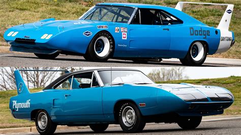 Historic ’69 Daytona NASCAR Hemi and ’70 Superbird Bristol Pace Car