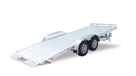 Deluxe 10000 GVWR Aluminum Tilt Car Trailer – Aluminum Floor – 20 ft ...