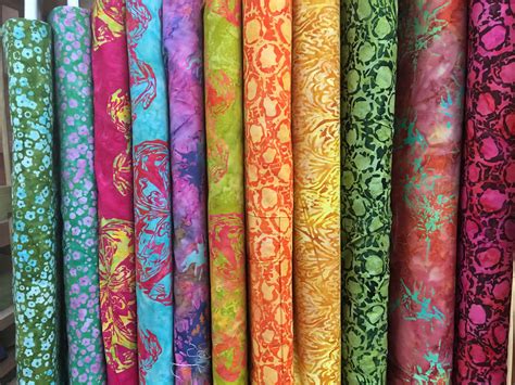 Over 60 new Batik fabrics online and in-store. Blossom Batiks by ...