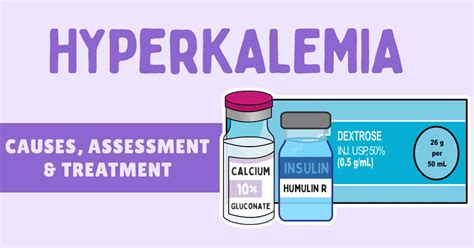 Treatment for Hyperkalemia: A nurse’s comprehensive guide to high ...