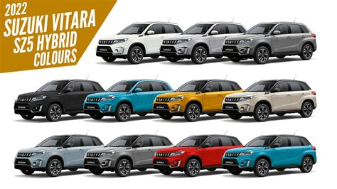 2022 Suzuki Vitara SZ5 Hybrid - All Color Options - Images | AUTOBICS