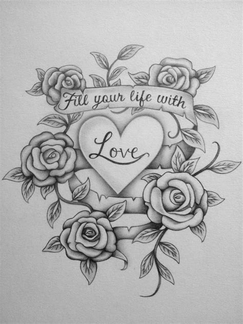 love drawings for him - Google Search | Zeichnungen von herzen, Halbe ...