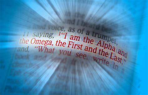 Bible text I am the Alpha and the Omega - International Pentecostal Church