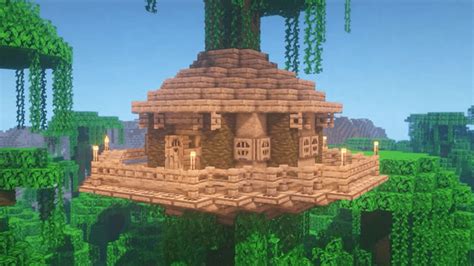 Minecraft Jungle Treehouse Ideas