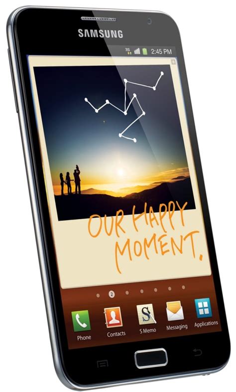 Samsung Galaxy Note Specs – 5.3 inch display and 1.4 GHz Dual Core CPU