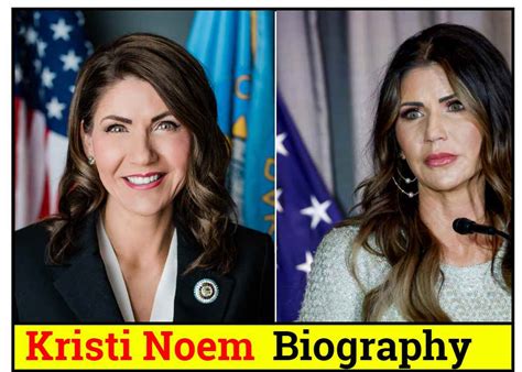 Kristi Noem Biography