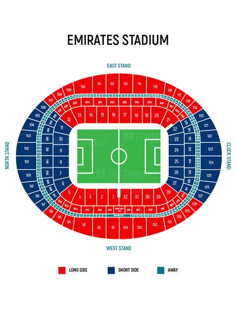 Emirates Stadium Seating Plan, Tickets for Upcoming Events | Seat Compare