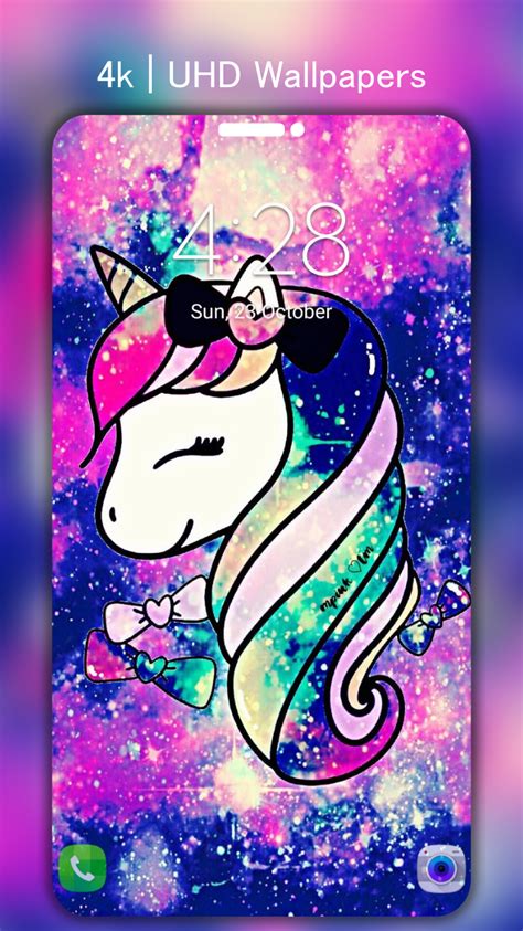 Glitter Unicorn Wallpaper 4K for Android - Download