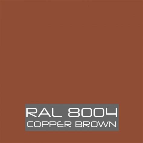 RAL 8004 Copper Brown tinned Paint Buzzweld Coatings