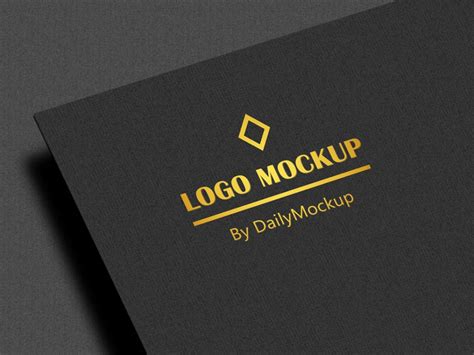 Free Logo PSD Mockup | Free PSD Templates