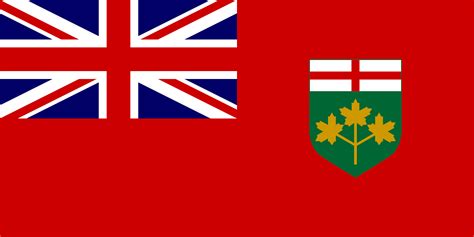 Clipart - flag of Ontario Canada