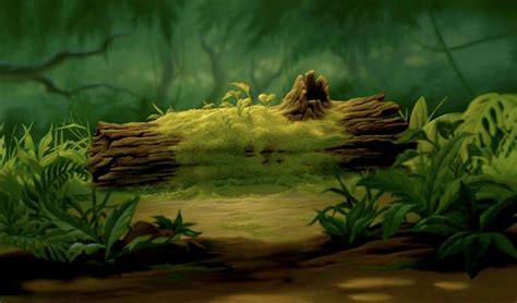 Animation background, Jungle scene, Lion king