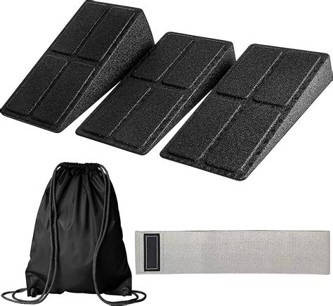 Amazon.com : DNC Essentials Squat Wedge 3-Piece Set - Sturdy Squat ...