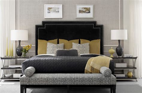 20+ Black White Gold Bedroom – DECOOMO