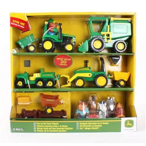 Buy Britains John Deere 20 Piece Farm Toy Play Set 46276B1 from Fane ...