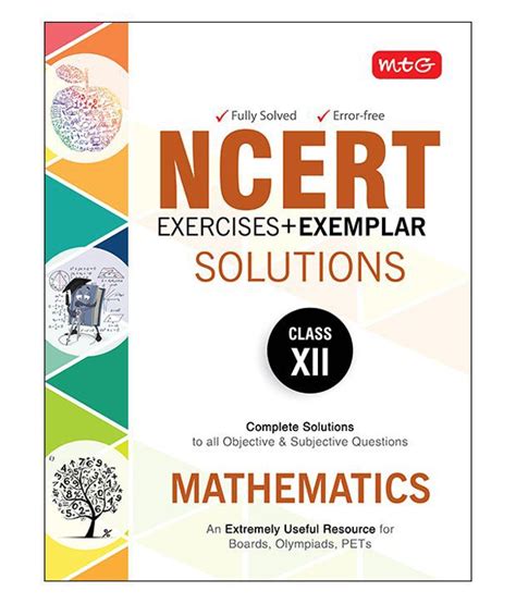 NCERT Exercises + Exemplar Solutions Mathematics Class 12 Paperback ...