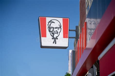 KFC Sign and Logo in Istanbul. KFC (Kentucky Fried Chicken) is an ...