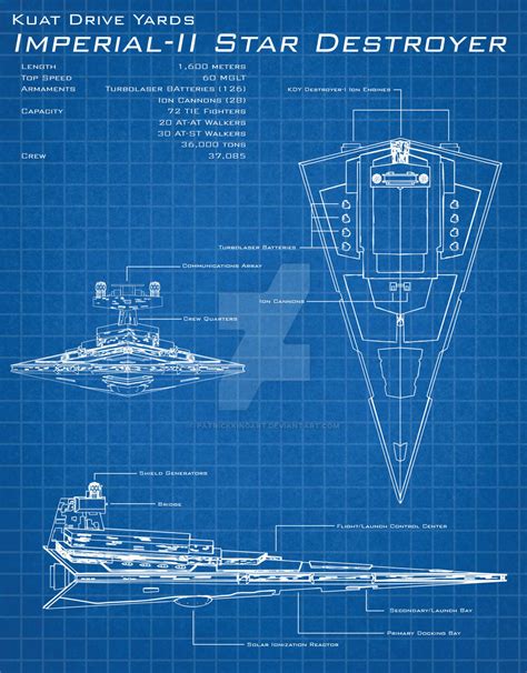 Imperial Star Destroyer Schematics