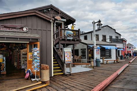 Stearns Wharf Shops in Santa Barbara, California - Encircle Photos