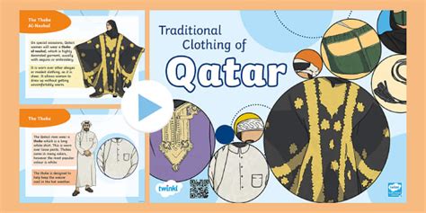 Traditional Clothing of Qatar PowerPoint (teacher made)