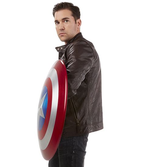 Life-Size Marvel Legends Captain America METAL Shield! - Marvel Toy News