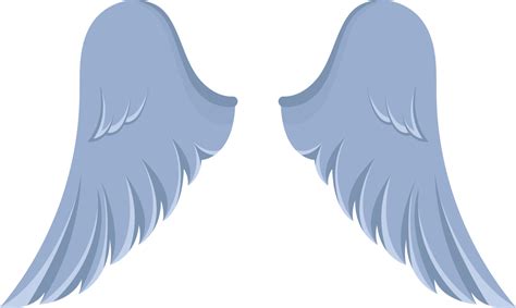 Angel wings clipart design illustration 9398601 PNG