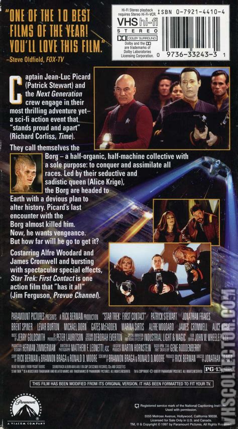 Star Trek: First Contact | VHSCollector.com