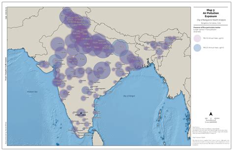 India Air Pollution Map