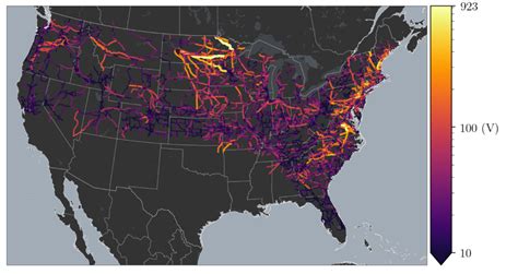 Geoelectric Hazard Map Exposes Potential Vulnerability to Power Grid | EC&M