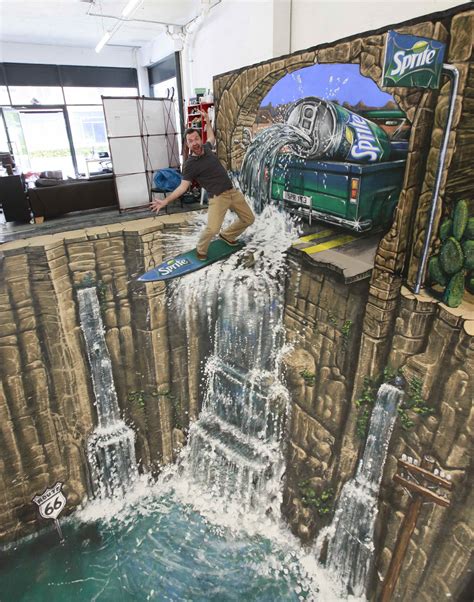 10 Amazing 3D street art made by human hand - Top Dreamer