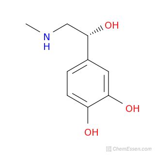 Epinephrine Lewis Structure