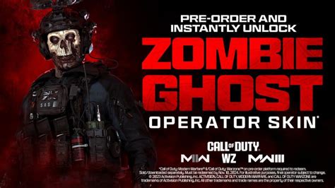 How to get free Zombie Ghost Operator in Modern Warfare 3, MW2 ...