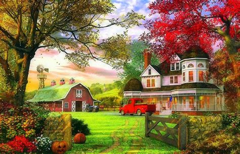 🔥 Free download Farms Pumkin Farms Autumn Attractions Dreams Paintings ...